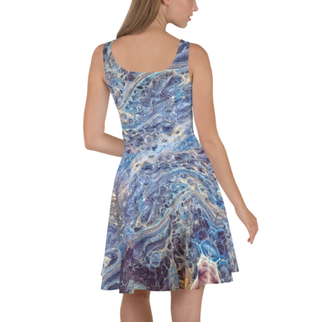 Skater Dress - Tank Dress - Cells by the Ocean Front - Image 2