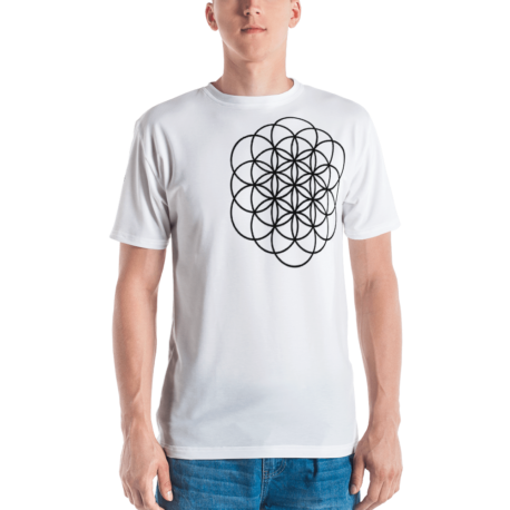 Flower of Life - Men's T-shirt - Image 2